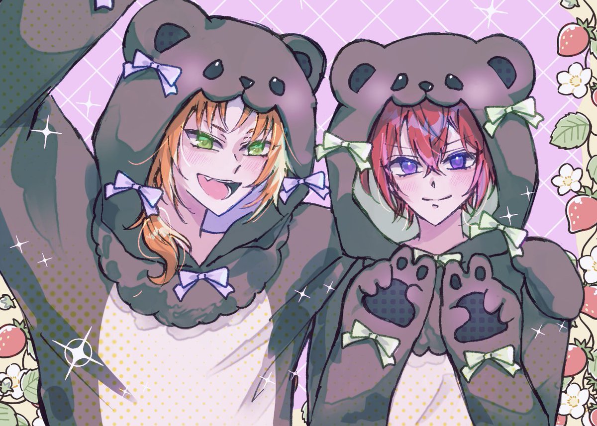 sweet_chu3's tweet photo. #ひらいて赤ブー 
あ🧡さんぶるス❤️ーズ！！
🌙永レオ×朱🌸司

王桜のMelodyの継続開催をよろしくお願いします♬.*ﾟ https://t.co/18PWmjJqaR