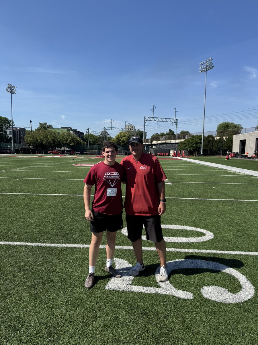 JoeyBerc's tweet photo. Great time at Temple thank you @rickyortega_1 for the invite and @TUGinn for hosting a great camp.@EddieMish22 @DBP_Cobb @Cody_High https://t.co/hQ1mJuf65f