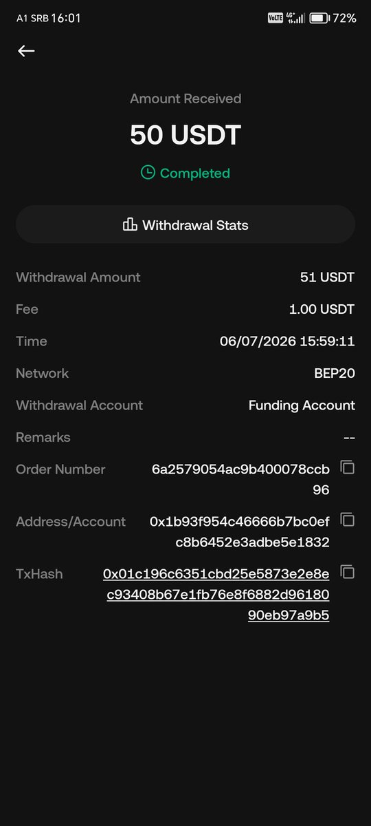 grkljen's tweet photo. Congratulations once again to the winner 🙂 @Darius829
#winner #giveaway #crypto https://t.co/xNXcHxDLJp