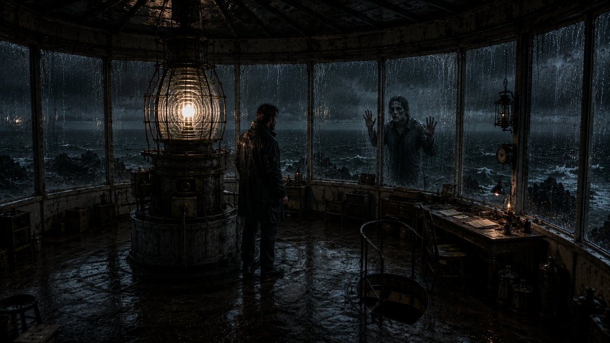 Edvane67's tweet photo. #vss365 The lighthouse keeper wrote of the #horror in the fog. Each night, something dragged itself up the rocks and pressed its wet face to the glass, watching him with dead eyes. In daylight, he found only his own footprints leading away from the tower and back again.
#Edvane #DarkFantasy
On July 6, I will pick the most liked, reposted, or viewed of these flash fictions and make it a 3-4k short story