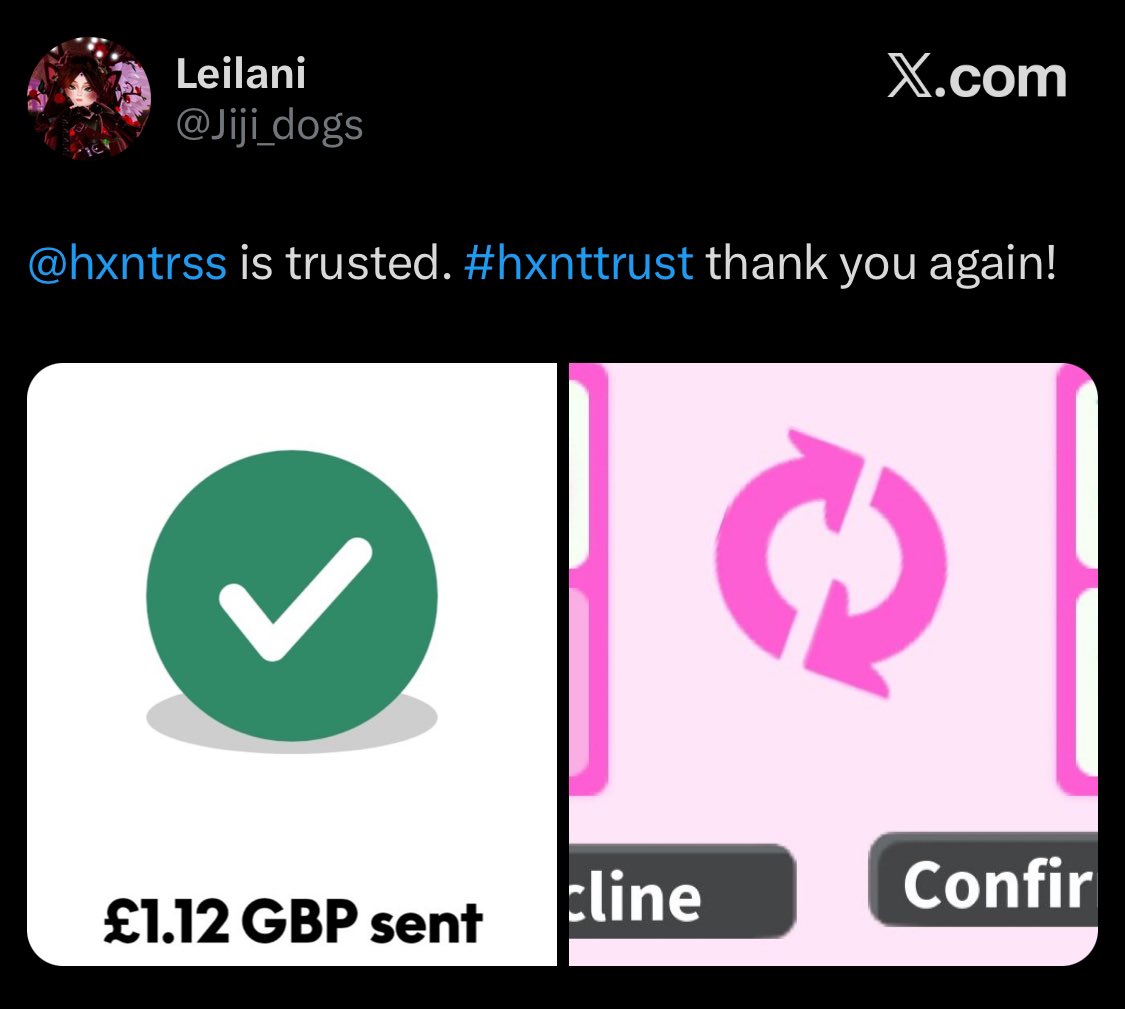 hxntrss's tweet photo. Proof #223

Adopt Me > PayPal https://t.co/jBbaeAiI47