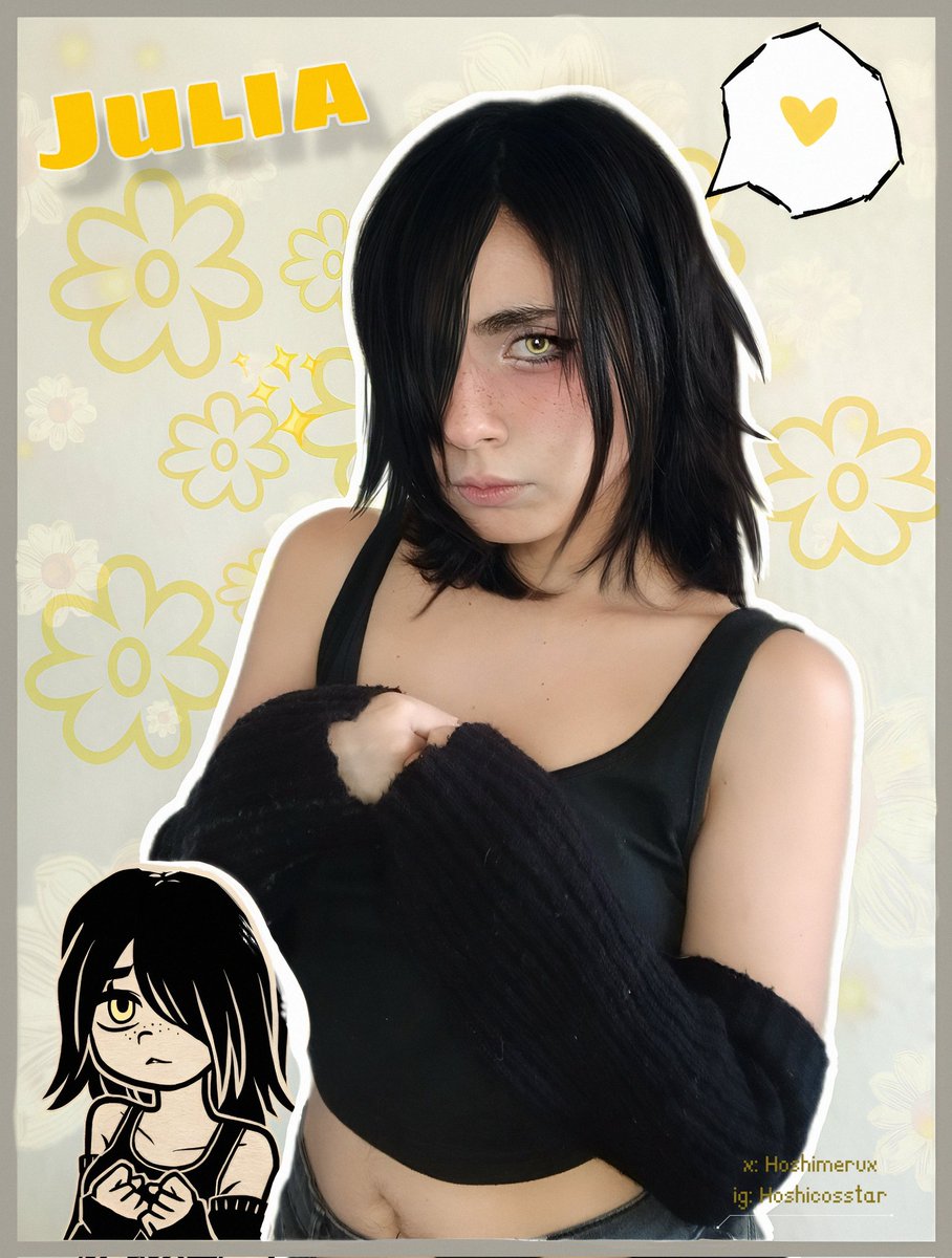 HoshiMerux's tweet photo. Um...H-Hi!! I came back...as Julia!!♡ (⌒‐⌒)  #tcoaaltwt #tcoaalcosplay #Juliatcoaal https://t.co/AHGjwIDy3C