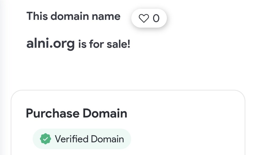discerningdmain's tweet photo. Alni .com is listed for $130,000 (Atom)

Buy https://t.co/Iw82QfPh7x

@ Sedo .com

Only $2,488 !

$127,512 less !

Free escrow transfer

4 letter top level domain for sale

#MonacoGP #F1 LeMans24 World Cup investor entrepreneur startup brands marketing  business Monaco Grand Prix https://t.co/S8M9TTXePH