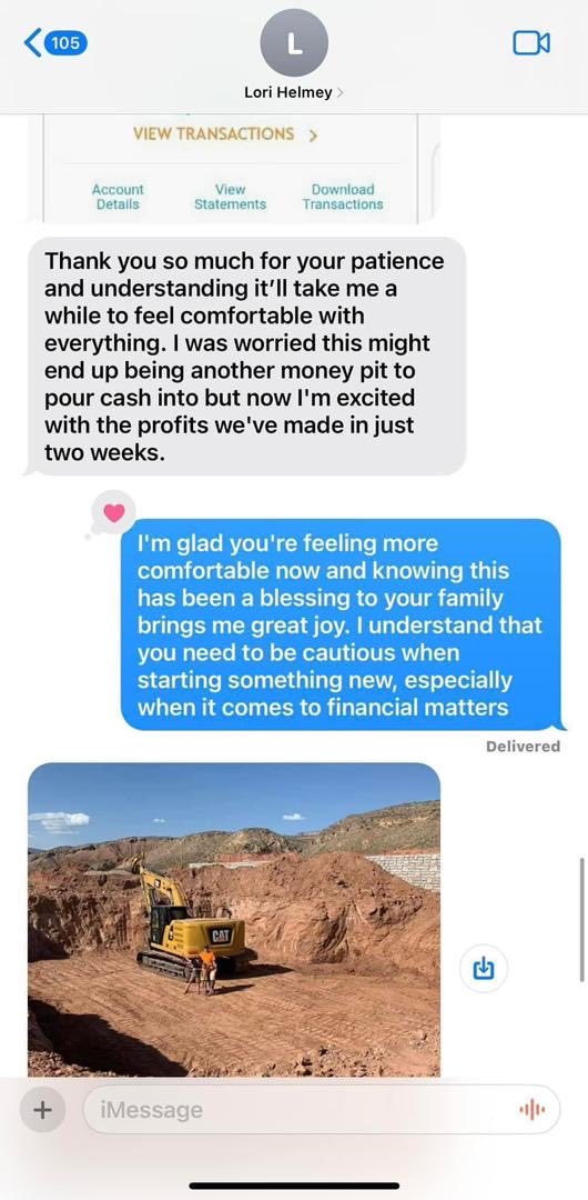 bishopmike666's tweet photo. Lori's inspiring journey of building her dream home and making positive changes for her family!. 🏡🚀

Let’s celebrate her successful withdrawal with us. Patience truly pays off in the world of trading and becoming a successful investor takes time and effort. The more you learn, the better you become and make the way for success.

Excited to continue supporting you in reaching milestones, building project and financial goals. Your trust means everything. Let's keep moving forward together! Ready to start your investment journey? DM-INVEST to get started right away!! or visit https://t.co/kgzAzl8j1H