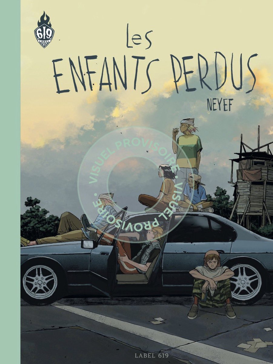 ExcluBD's tweet photo. Les Enfants Perdus, le nouvel album de Neyef après Hoka Hey ! paraîtra le 7 octobre aux éditions @ruedesevresBD ! Ici la couverture du tirage Canal BD, avec couverture inédite, frontispice
et un dossier supplémentaire de 8 pages. https://t.co/qcAhCV2FqK