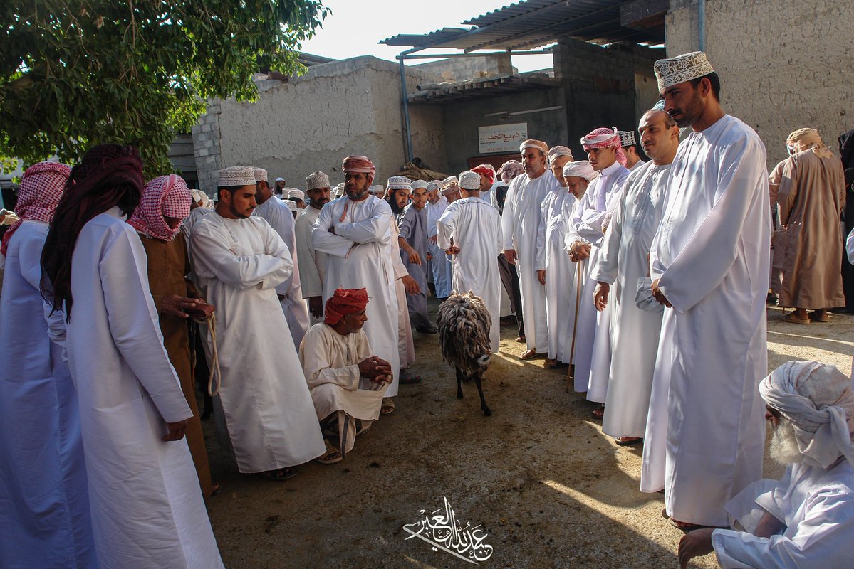 alabri1's tweet photo. وأنا أقلّب أرشيفي المتواضع، وجدت بعض الصور، التي أعادت الحنين إلى مكان المناداة على الأغنام، داخل سوق بهلا، والتي كانت تجعل المكان مليئا بالحركة والحياة.
أتمنى بعد إكتمال ترميم السوق، أن يتم إرجاع المناداة إلى داخل السوق ولو مرة في الشهر.
أجزم أن ذلك سيبعث الحياة في المكان. https://t.co/P5CWXPQXo9