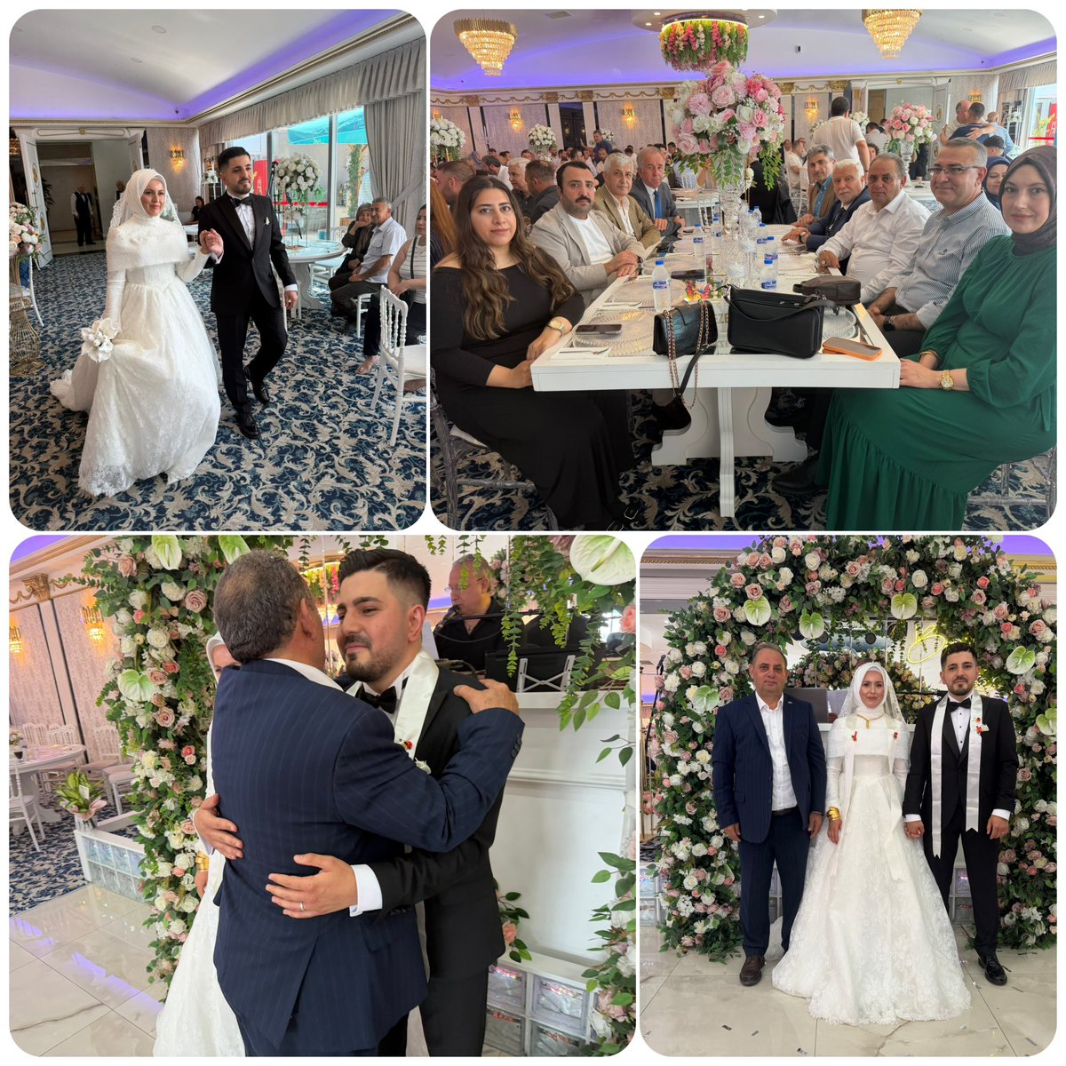 Yunus_Degirmenc's tweet photo. Bursa Şube Başkanımız Mustafa Çölcü’nün kıymetli oğlu Fatih evladımız ile Yasemin kızımızın hayatlarını birleştirdiği düğün merasimine katılarak nikah akitlerine şahitlik ettik.
Bu anlamlı günde nikah şahidi olarak genç çiftimizin ve ailelerinin mutluluklarına ortak olup, iki cihan saadeti diledik.
Rabbimin kurdukları yuvayı huzur, muhabbet ve bereketle daim etmesi duasıyla Fatih ve Yasemin kardeşlerimize bir ömür boyu sağlık, huzur, mutluluk ve afiyet diliyorum.
