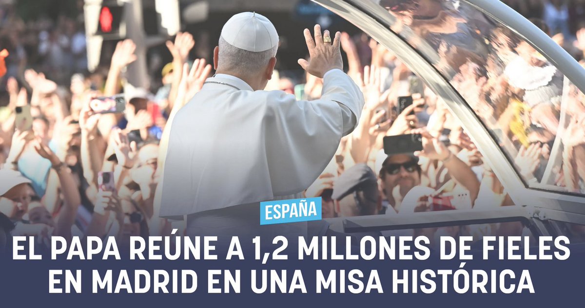 2022Roby's tweet photo. Si el PAPA TIGRE🐯hubiese dicho que esta departe del "PP y VOX" seguro que el Cocinero Tezanos diria que han estado con el PAPA unos 5.000 creyentes nada mas y mandados por VOX.

Creo que se a largado, ya es pensionista el Tocinos ese no? pues ya era hora jaja😂😂 https://t.co/WikIVycNPr