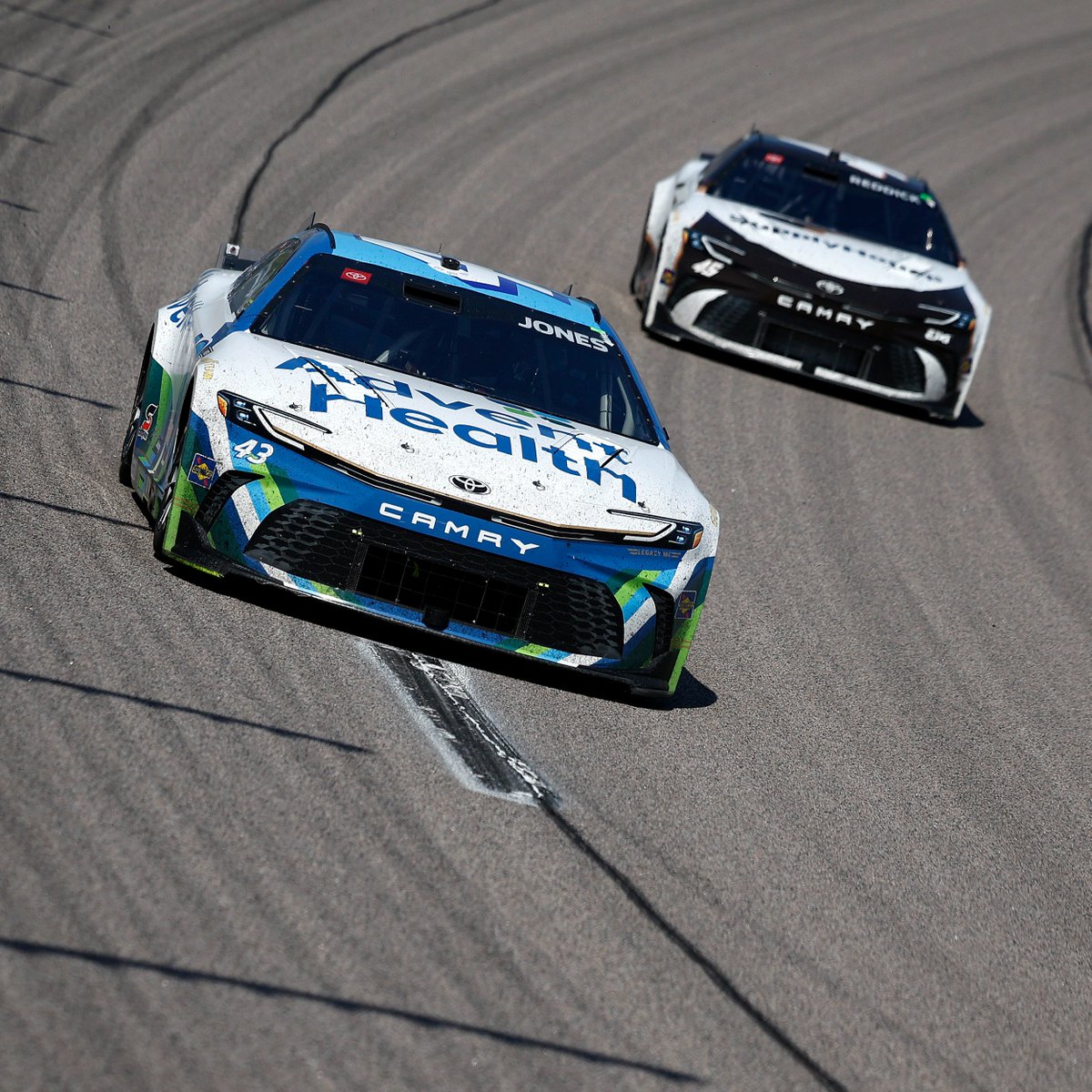NASCARInsights's tweet photo. Drivers without a DNF so far in 2026:

Tyler Reddick
Denny Hamlin
Carson Hocevar
Shane van Gisbergen
Michael McDowell
Erik Jones https://t.co/J7WMmbr3nZ