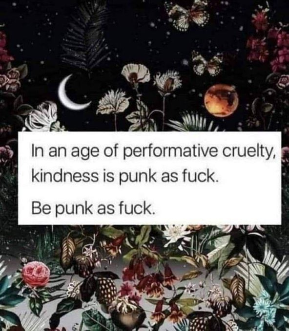 NickiLey's tweet photo. Be punk as fuck 🫶 https://t.co/Z32pMJfXCZ