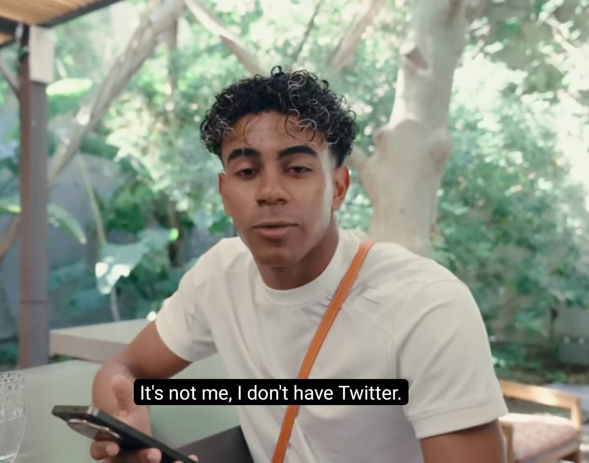 BarcaTimes's tweet photo. 🚨 Lamine Yamal on YouTube: “The account on twitter ‘@ryansbuss19’ is NOT mine. I have an account with similar username on TikTok but someone took my username and started impersonating me on Twitter. People believe ANYTHING without realizing. I'm NOT on twitter.” #fcblive https://t.co/bE6BKJJneT