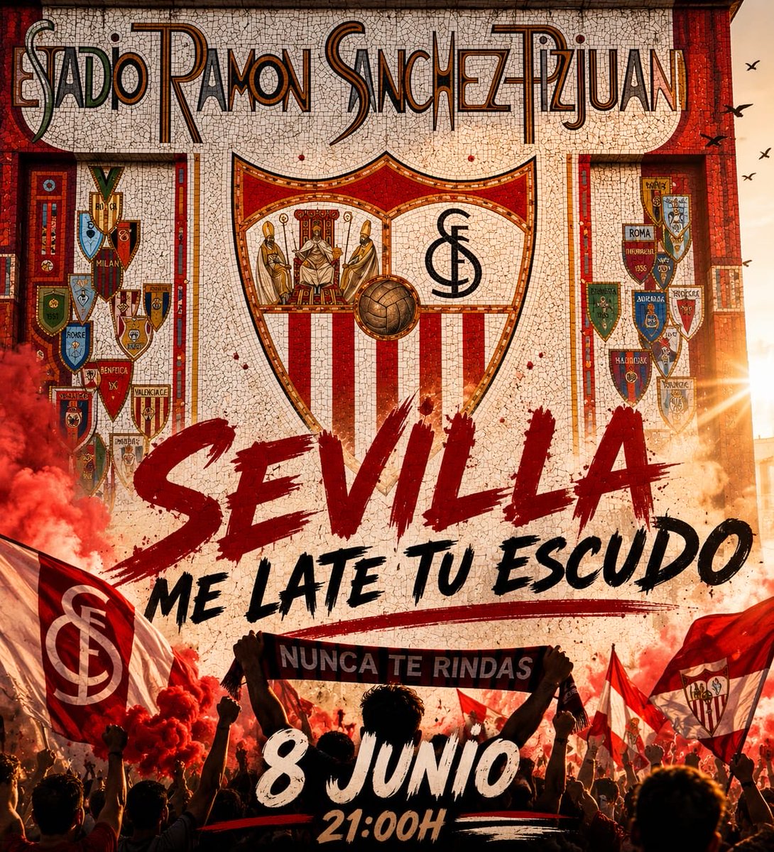 bombamendy's tweet photo. Esta nueva semana estaremos todos los días de lunes a viernes a las 21:00 en el mosaico de preferencia para mostrar nuestra indignación y desconformidad contra los que han destruido al Sevilla en tiempo récord. 
No te dejaremos solo Sevilla, os esperamos allí mañana!!!
#sevillafc #futbol