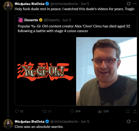 Not Nicholas Deorio tweet media