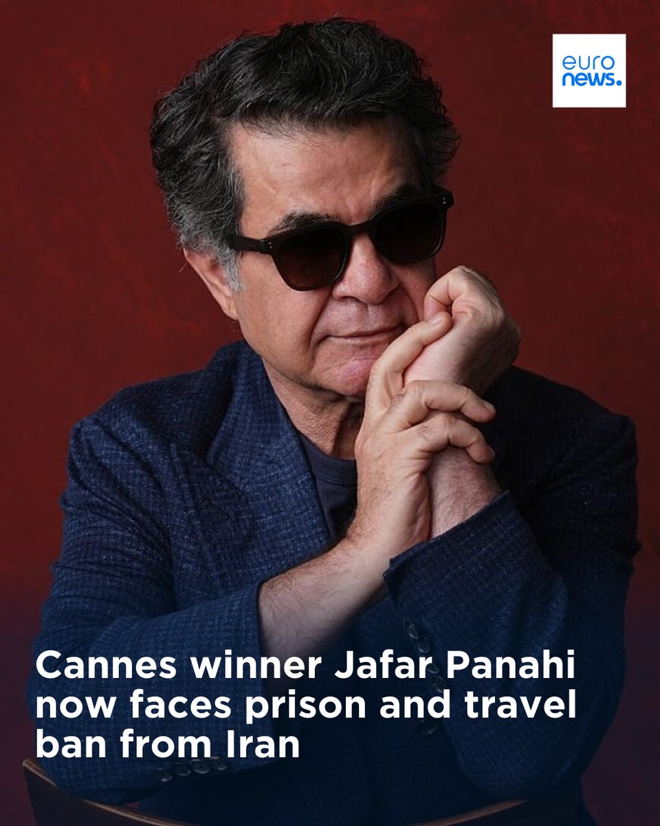 euronews's tweet photo. On Sunday, Mostafa Nili, lawyer for Jafar Panahi, announced that a Tehran Revolutionary Court has rejected the objections and fully upheld the in-absentia verdict against the prominent Iranian filmmaker.
➡️ https://t.co/GIDwdeXs96 https://t.co/3wvlW2O0Fq