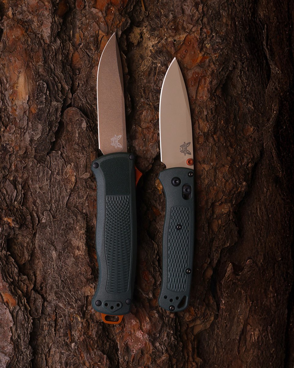 BenchmadeKnives's tweet photo. TAIGA. 20% OFF.

Ultralight carry changes everything. Less weight in the pocket. 

No compromise in performance.

Bugout®, and Shootout®, both in Taiga Green, on sale for a limited time.

https://t.co/HkdlQK71AM https://t.co/xr3cnXfd1p