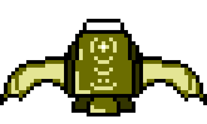 urtyottaro's tweet photo. タテの国、ロケットマン、ドット絵
ケルビン博士が開発したジェットパック https://t.co/YXk8xxzt48