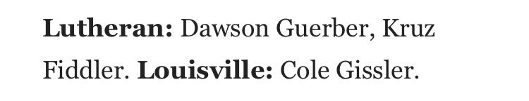 doncornell12's tweet photo. Congrats to @LLBaseball_ own @KruzFiddler and @DawsonGuerber for making honorable mention all class! https://t.co/OehzLijDEN