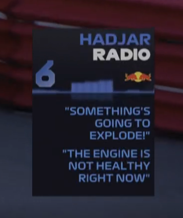 F1BigData's tweet photo. Isack Hadjar:
- Starts from P5
- He's been thinking his engine is going to explode for 50 laps
- Currently in P4 https://t.co/u8ft9jbRIv