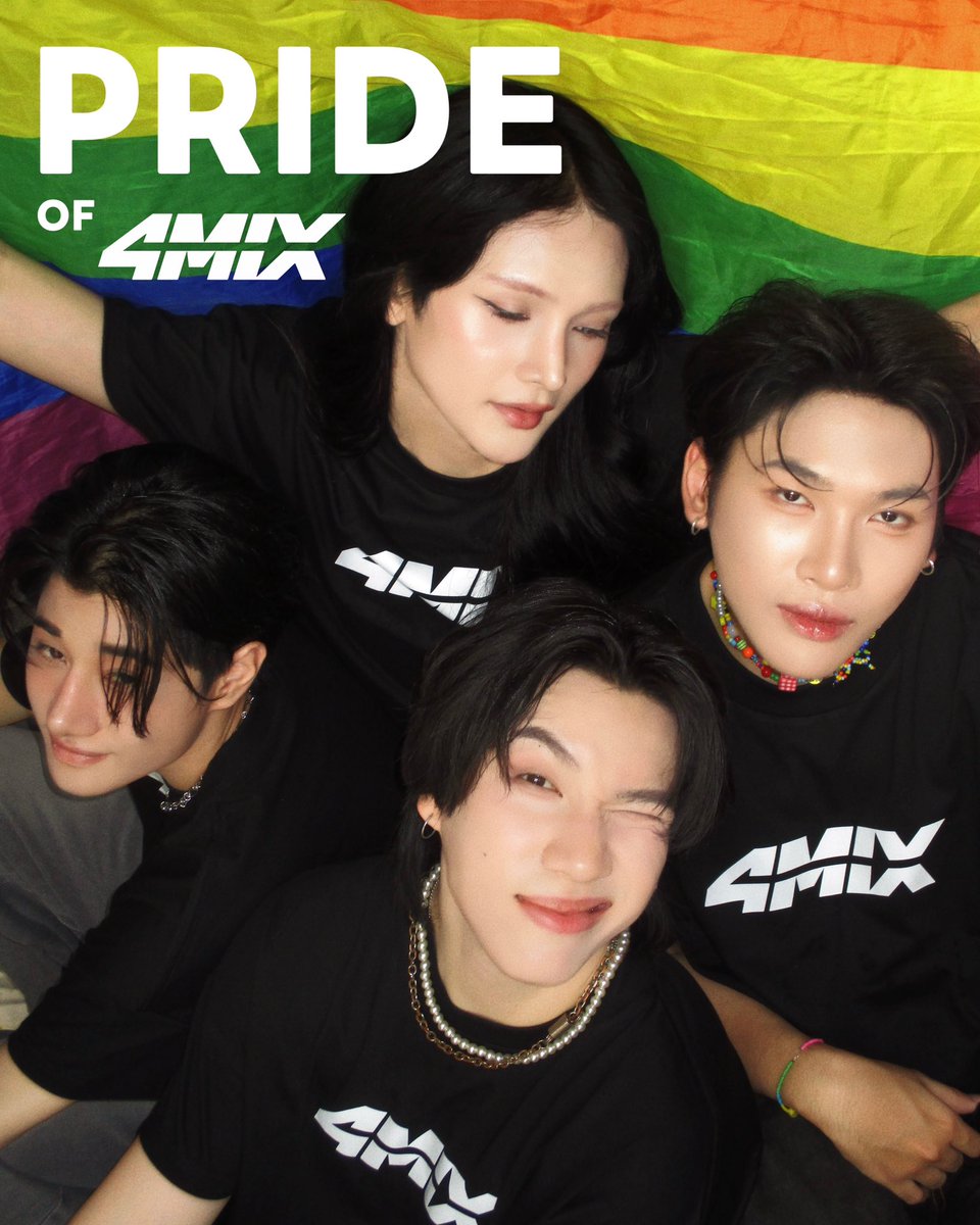 4mixofficialth's tweet photo. HAPPY PRIDE MONTH 🏳️‍🌈

PRIDE of 4MIX 🤍

#4MIX #PrideMonth https://t.co/nznokP0xKy
