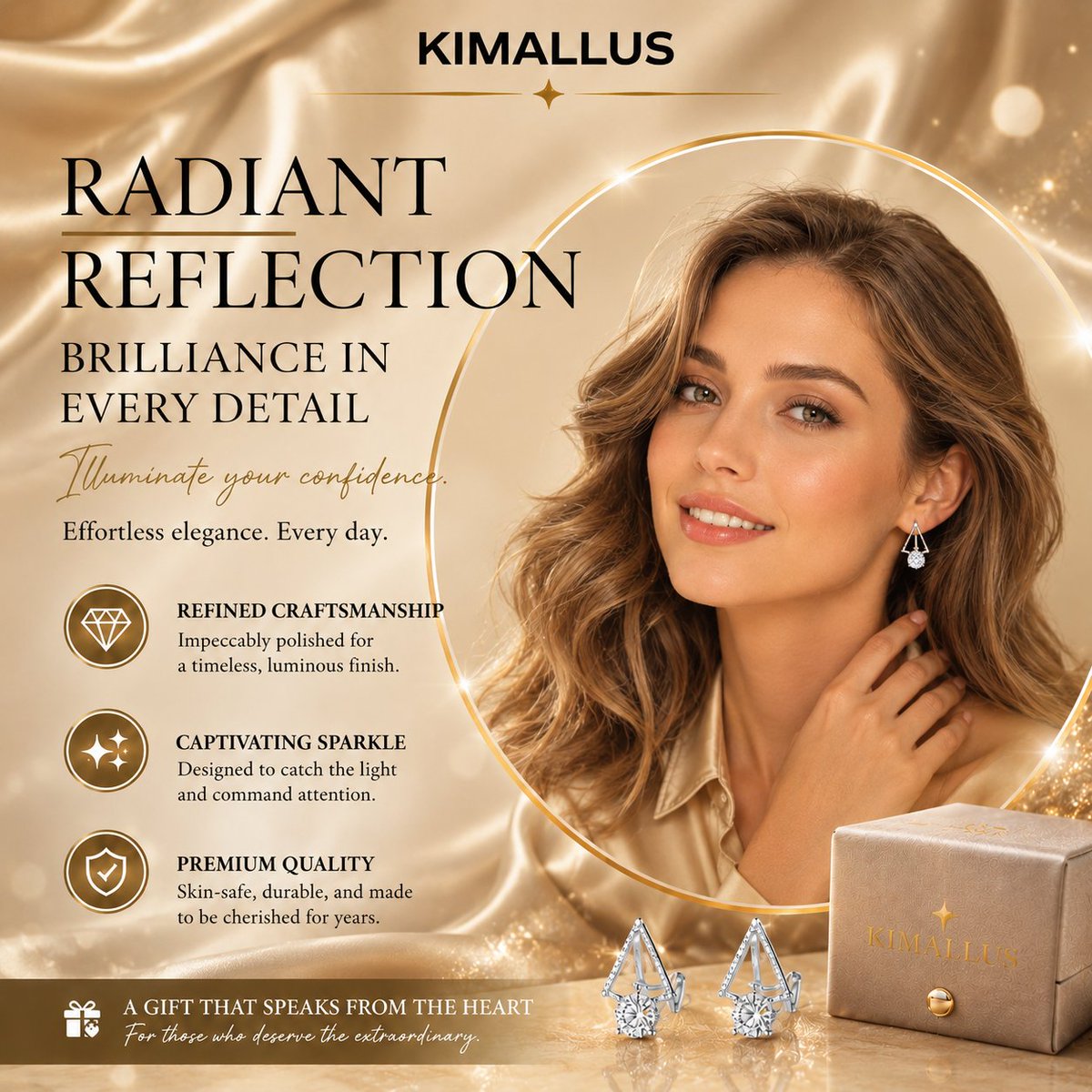 thisiskimallus's tweet photo. ✨ The KIMALLUS Radiant Drop Earring — where geometry meets soul. Triangle = strength. Crystal = clarity. You = unstoppable. 💎 Wear your light.

#KimallusJewelry #GeometricEarrings https://t.co/VcQJrupTpC