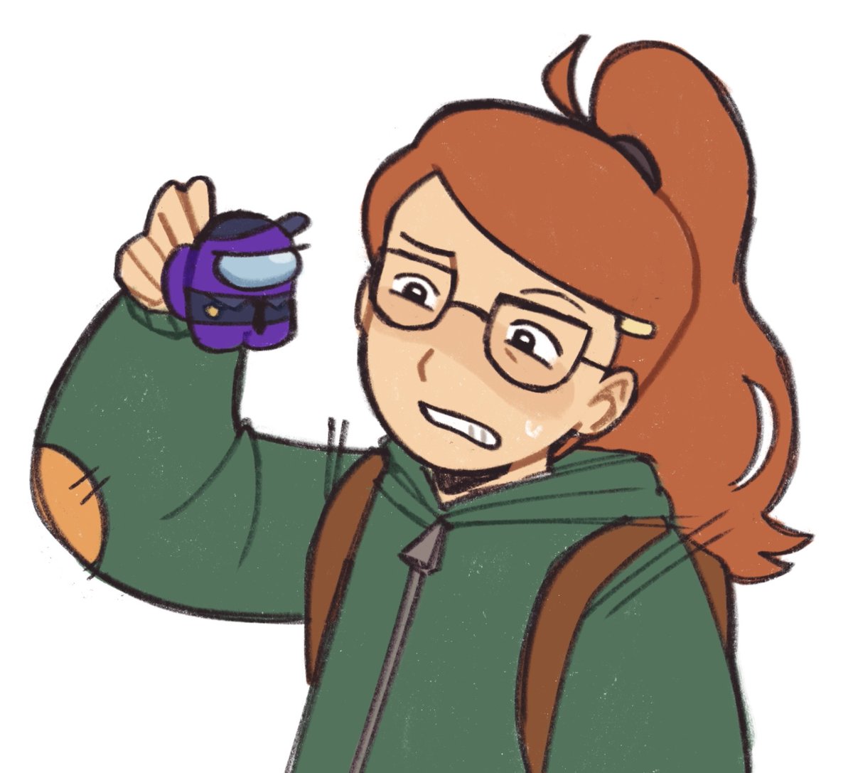 scribblenator_'s tweet photo. if i had a nickel every time ashley johnson voiced a character on an owen dennis show who was stuck on a mode of transport in the middle of nowhere, i would have 2 nickels https://t.co/CyhHj9wh8p