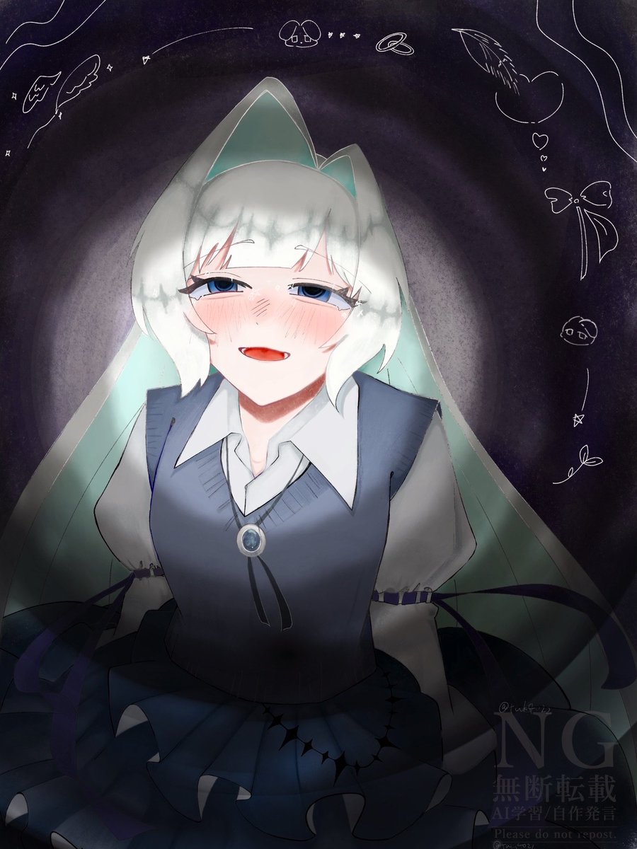tuki4022's tweet photo. とりあえず加筆したもののせますね

 #oc  #一次創作  #イラスト #illustration https://t.co/r3hr5G1UTN