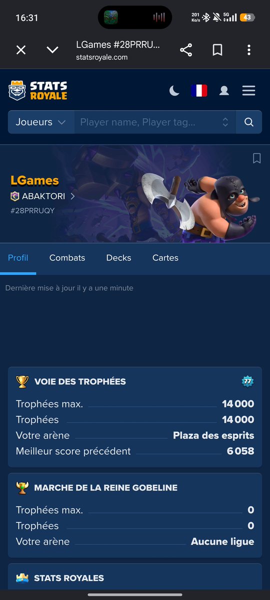 LGames__'s tweet photo. @Dcmat j'étais heureux d'atteindre les 14k, puis j'ai vu que ça pouvait monter encore plus haut.. https://t.co/4FdfchAl3a