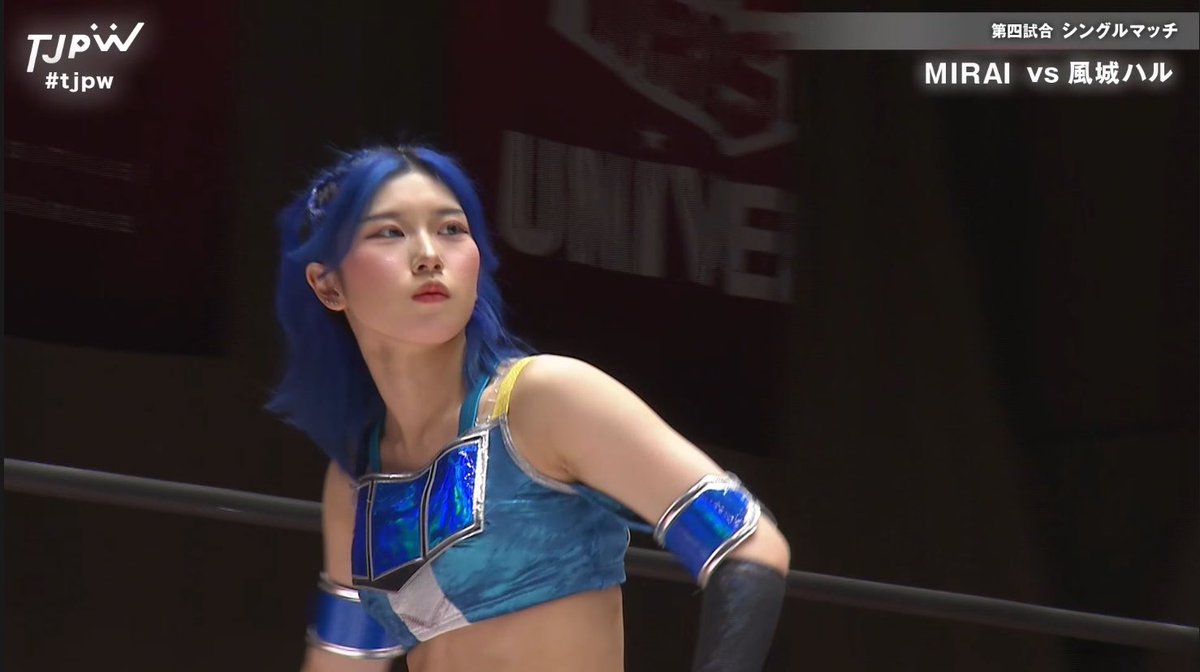 zen_m_'s tweet photo. MIRAIvs風城。これ見たかった試合。さあどこまで迫れるか
#tjpw https://t.co/B5K9hkv3Vt