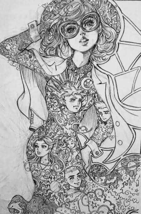 Thii676's tweet photo. @digaoagressivo pelo que vi o principal artista é o Dennis Oyafuso
Ele faz ilustrações pra turma da Mônica jovem tbm, pelo que vi ele costuma fazer esse traço super caricato e muito expressivo nos gibis da turminha, enquanto na turma da Mônica jovem é um traço extremamente detalhado https://t.co/xWJtsYjxpt