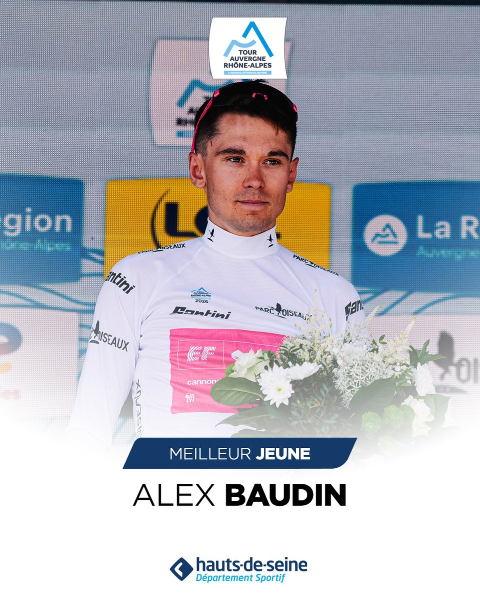 tourauverhalpes's tweet photo. Les maillots après l’étape 1️⃣
The jerseys after stage 1️⃣

💛 @MaillotjauneLCL:
🇫🇷 Alex Baudin

💚 Maillot vert @WeLoveCyclingFR:
🇫🇷 Alex Baudin

🔵⚪️ Maillot à pois @auvergnerhalpes:
🇫🇷 Alex Baudin

👶 Maillot blanc Parc des Oiseaux :
🇫🇷 Alex Baudin

 #TourAuvergneRhoneAlpes https://t.co/PczWG1GGL6
