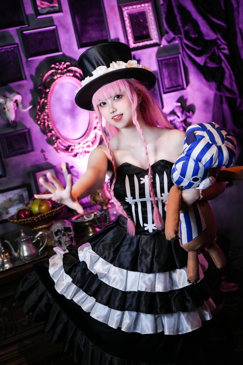 N9Am42's tweet photo. 【cosplay】
ONE PIECE

👻ペローナ👻
Happy Birthday🎀🎂

📸@yanyan8242 
 #ペローナ誕生祭2026 https://t.co/coJqSWi4El