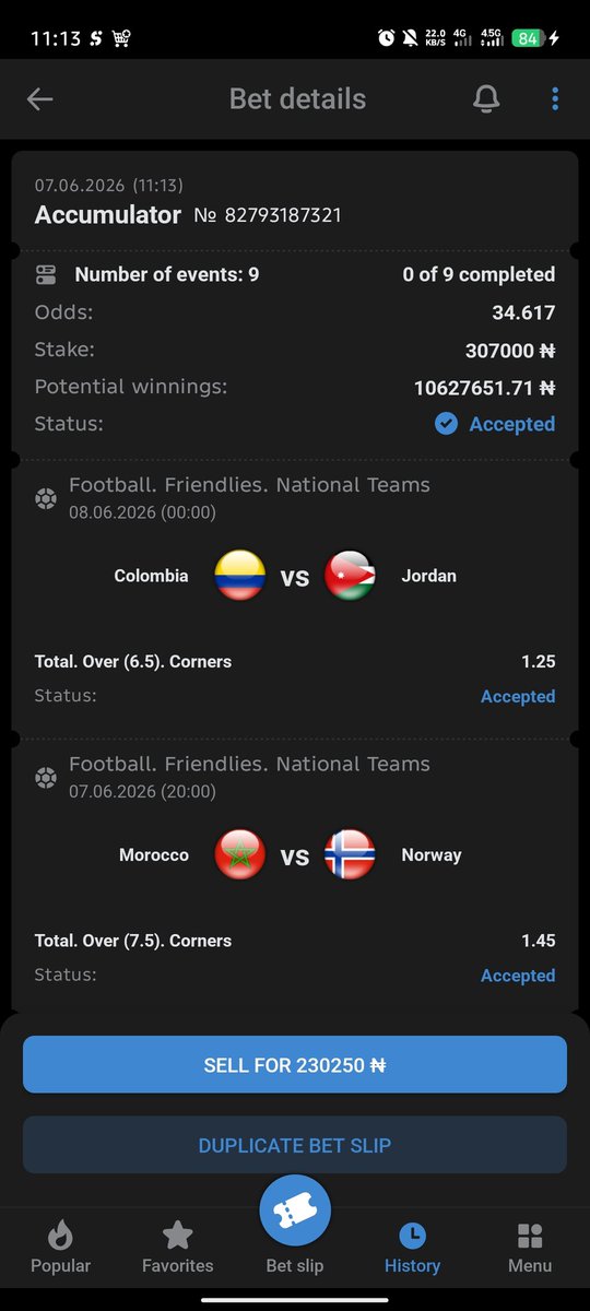 CEACER042's tweet photo. CORNERS ON 1XBET 🔐

MAKE SURE U STAKE 🔐

10M TO BE WON 🎉 

3H2XE

Register on #1XBET with my LINK to access my BetCode 🤝

 🔗 https://t.co/2HfJR3d7Rl

Promo code “HENRY1XB” https://t.co/kgg0ThVQEh