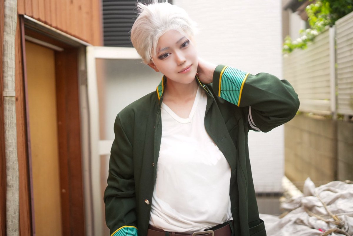 rin202503's tweet photo. cosplay/WIND BREAKER

　　風鈴高校__
                            総代__     梅宮一

@Rifset5731966 https://t.co/OWeA8qHlUX