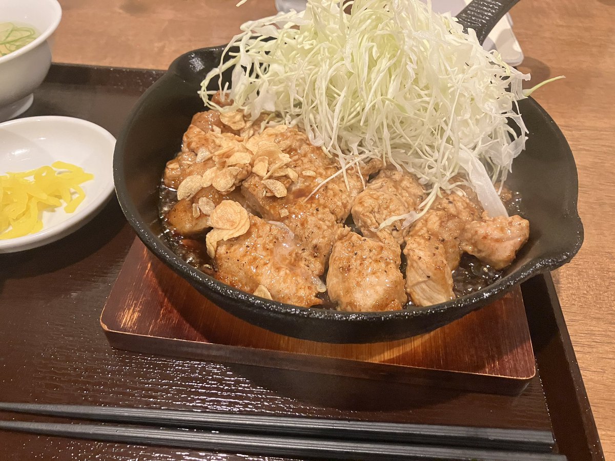 ramelew's tweet photo. トンテキです！！ https://t.co/z2g51yFMgy