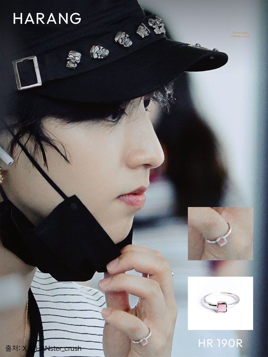 914soup's tweet photo. HARANG official instagram

💬#HAN [Stray Kids HAN with HARANG]🖤❤️
Stray Kids HAN wears a HARANG ring at 260605 ICN Airport
Silver Ring [HR 190R] https://t.co/3LFWFeMJlH