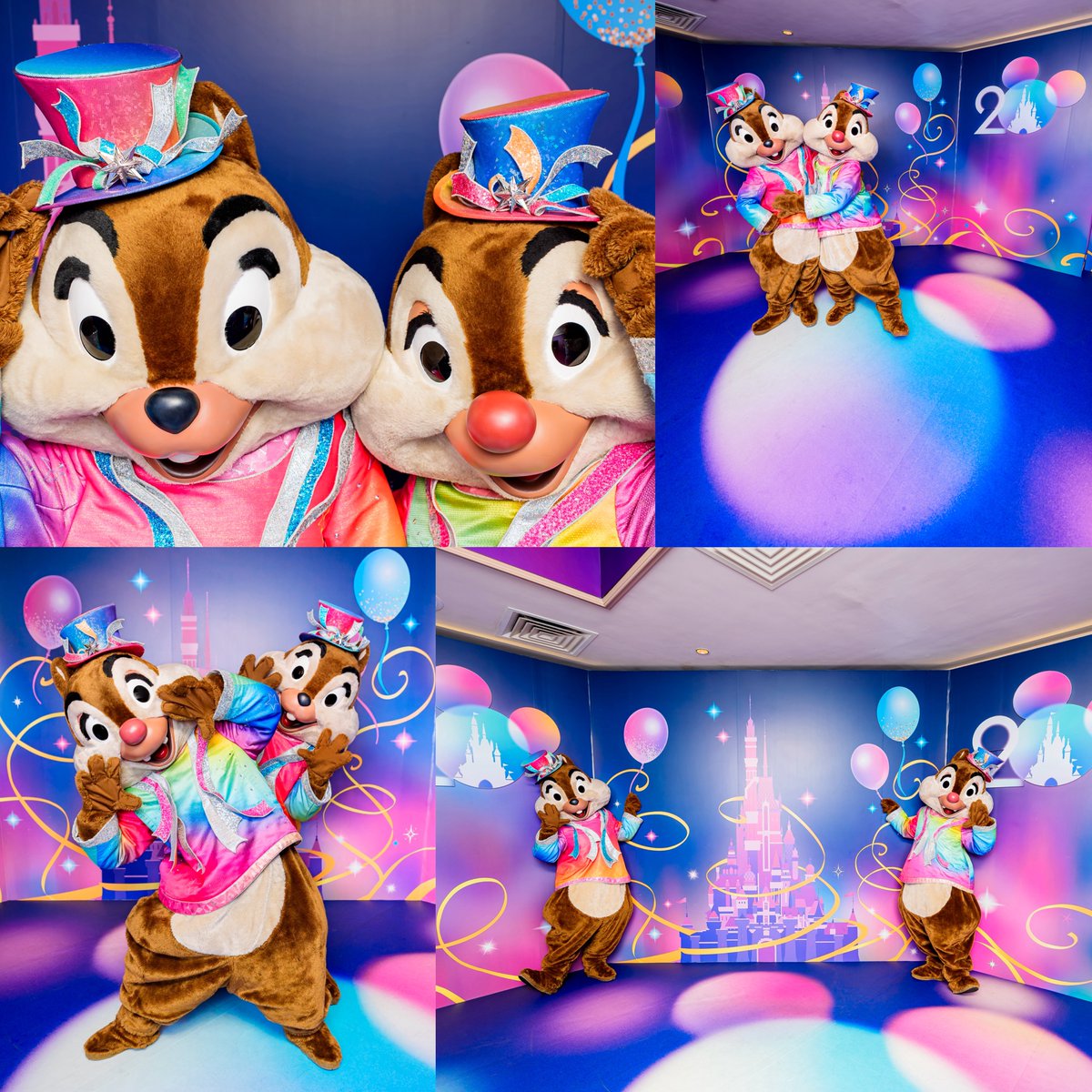 chip_love__'s tweet photo. 香港ディズニー20周年ありがとう✨
台風の中アネックスを14ループしたのが1番の思い出笑
また香港でチデに会いたいなぁ🇭🇰✈️ https://t.co/IzOaRBQvCP