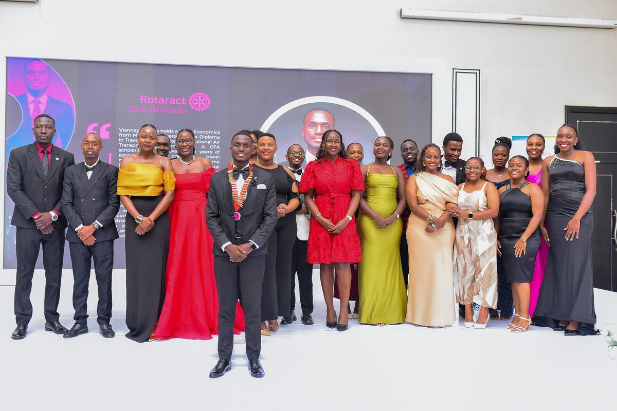 rotaractkololo's tweet photo. What a night! โจ
Our Installation alongside our mother club, the Rotary Club of Kololo, was truly one for the books.
Thank you to everyone who came out and made 6th June a day we'll never forget.
Here's to a great year ahead! ๐๐
#TheWarriors #RotaractInstallation #PeopleOfAction #RotaryEyamba #UniteForGood #ServiceAboveSelf
@Rotary @rotaryd9213 @rotaryd9214
@RotaryKololo @RotaractD9213
@RotaractD9214