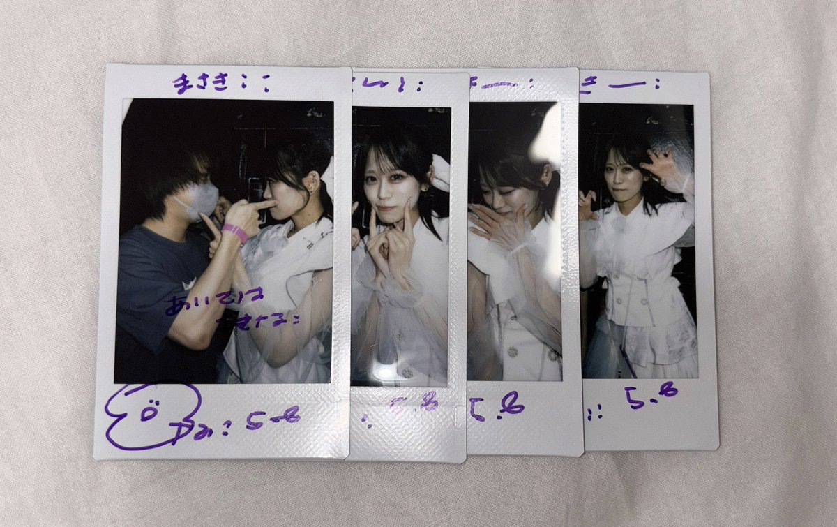 msk4848's tweet photo. 6月のチェキ券のビジュめちゃすき https://t.co/bDjoq054LC