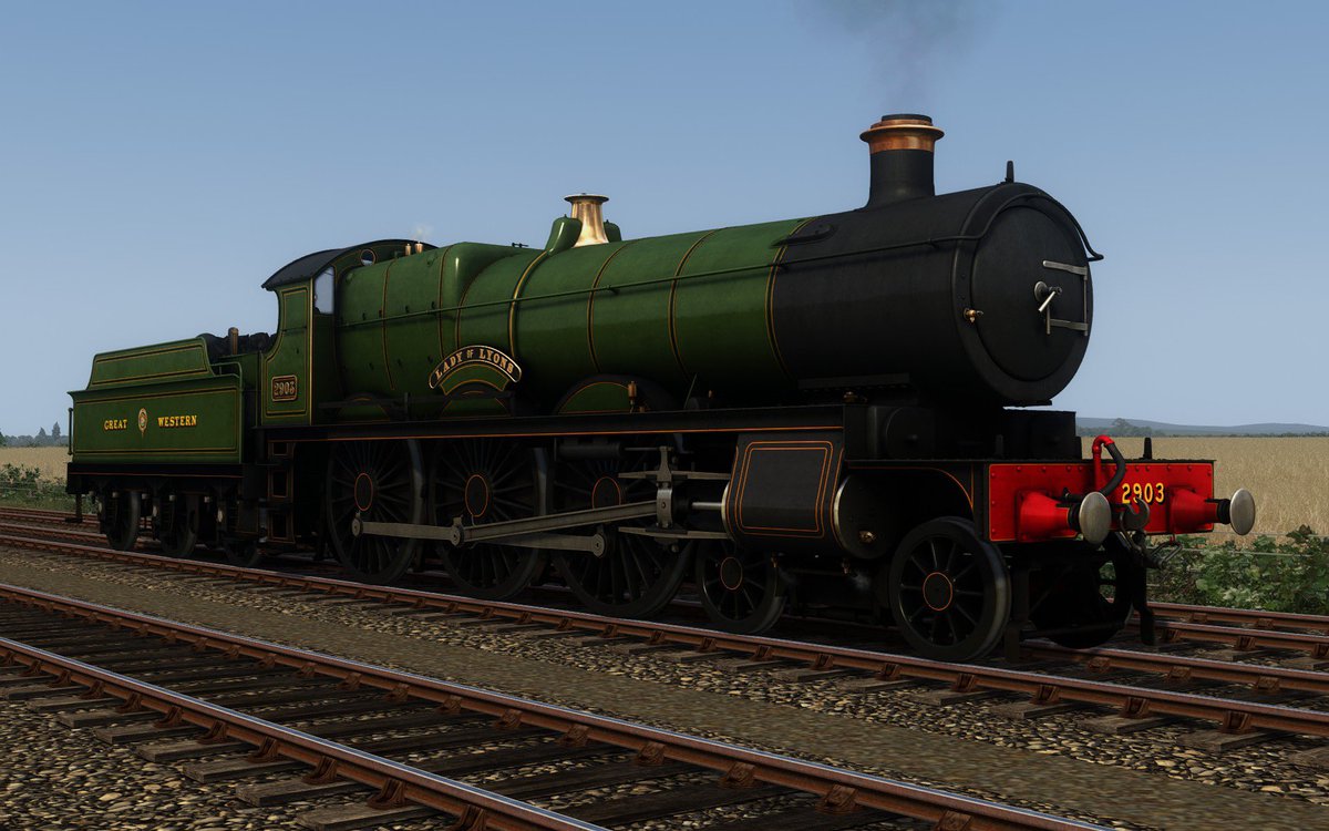 _SodaStupidity's tweet photo. GWR No.2903 “Lady of Lyons”, the golden 120mph

Done just in time for Monaco https://t.co/JOi9C7YbgP