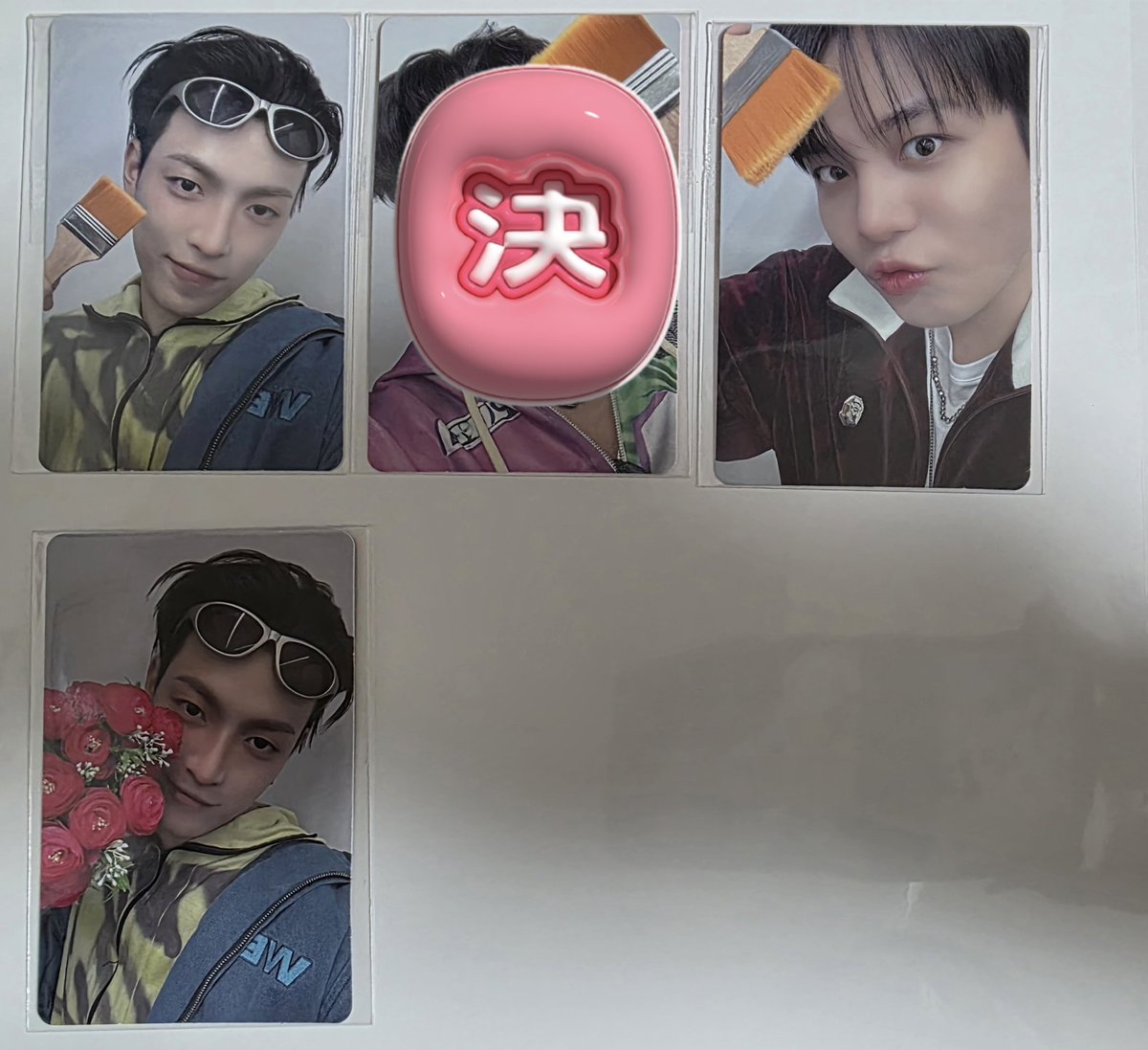 ___yu_chan___'s tweet photo. ATEEZ ANITEEZ IN COLOR  トレカ交換 ポップアップ 

【譲】画像①
5,000特典 ホンジュン ジョンホ
10,000特典 ホンジュン

【求】画像②入場特典ヨウズ

郵送交換希望
異種交換となりますが当方2:1の交換も可能ですのでお気軽にお声がけください🙇‍♀️
#ateez交換 https://t.co/uCt09Ai3Ad
