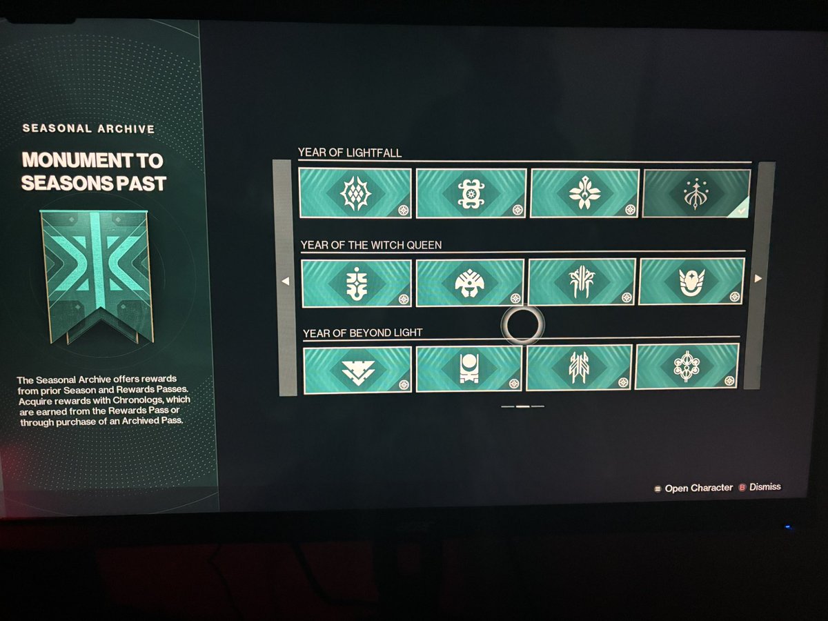 ObsidianMoon112's tweet photo. @Destiny2Team Are these going to become free at some point? https://t.co/X3SMxpbJNx