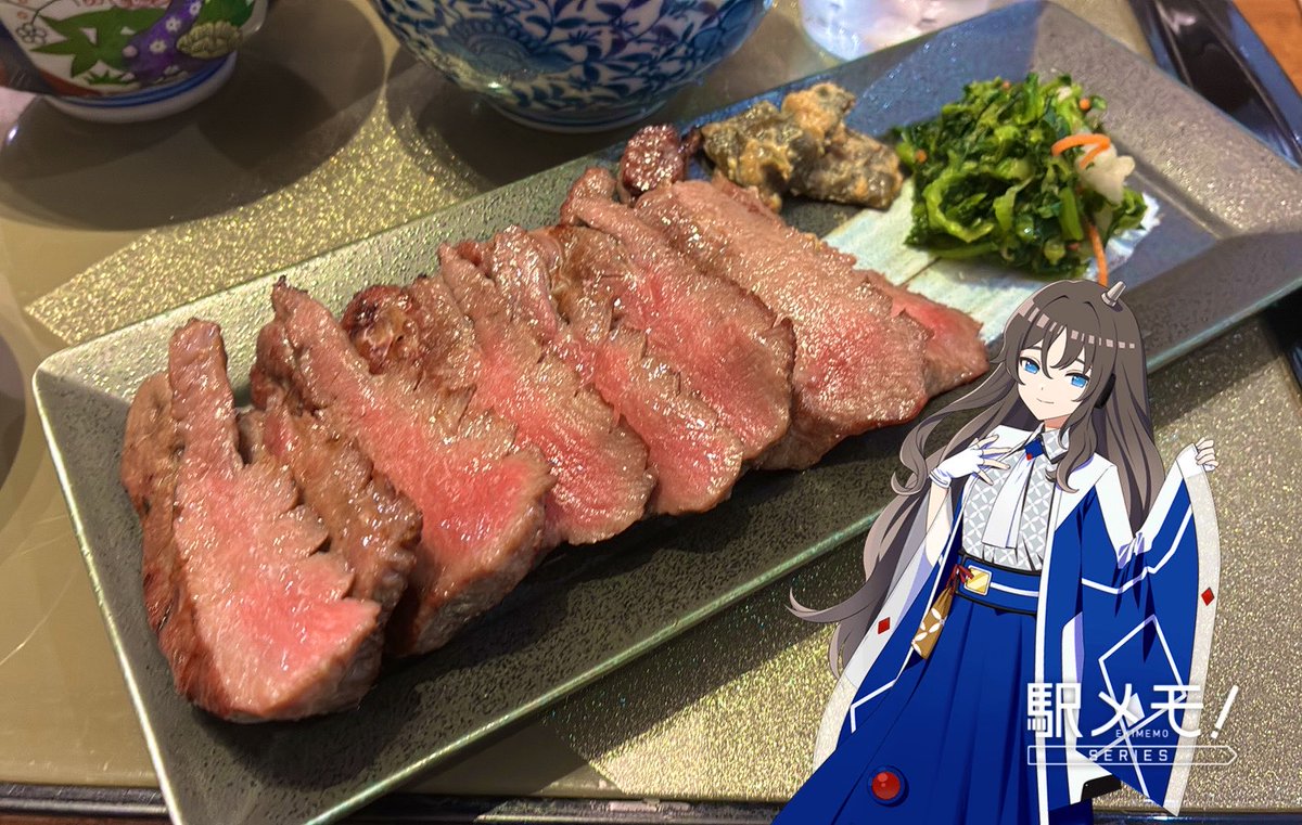 Fu_ekimemo's tweet photo. 仙台駅まで来ました。

今回の旅の締めとして牛タン定食を頂きました。
美味しかったです。 https://t.co/nymbYVK6n1