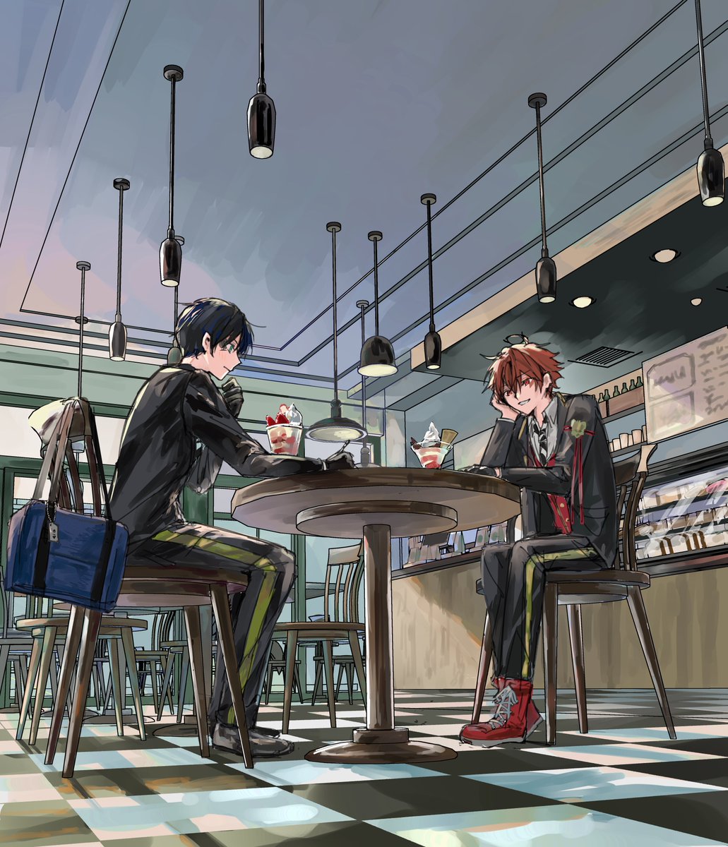 manaaadesu's tweet photo. ここ最近の背景入りイラストまとめ
（♡と♤） https://t.co/BwzcZYJmcJ