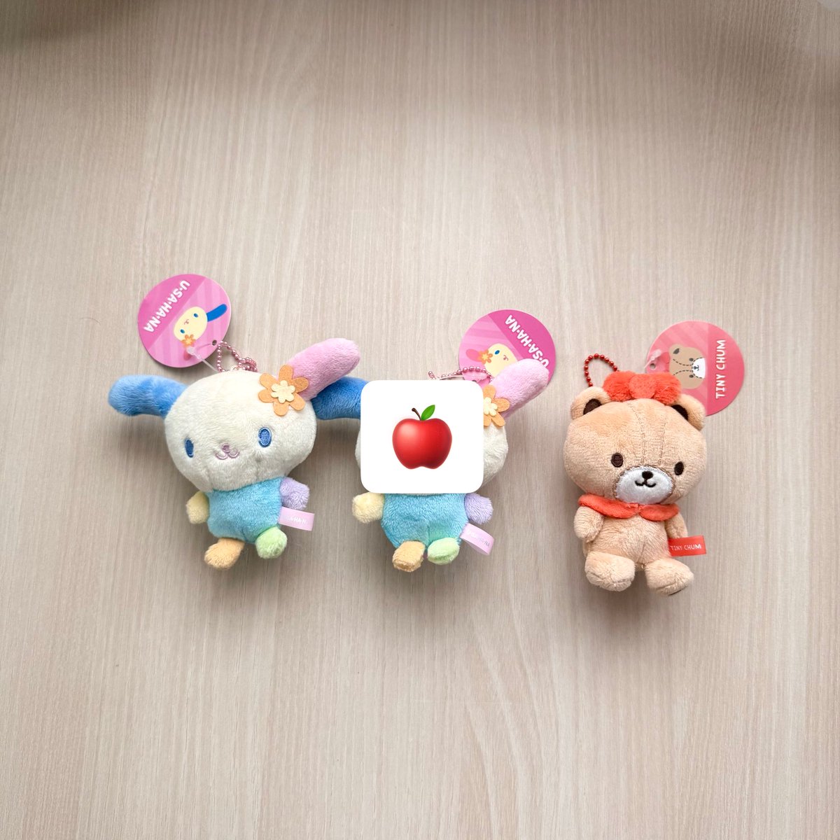 diarystore_'s tweet photo. Sanrio พวงกุญแจตุ๊กตา
: usahana / tiny chum รุ่นสีพาสเทล
: 290฿ ค่าส่งเหมา 30฿

#ตลาดนัดsanrio #ตลาดนัดซาริโอ #อุซาฮานะ https://t.co/pTX7yQgLvz