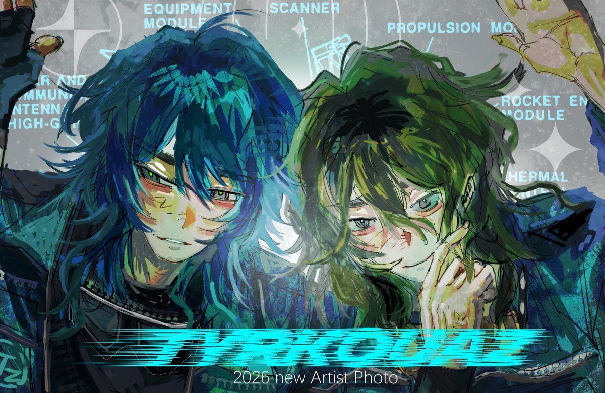 yearanfire's tweet photo. 本垢は凍結されてサブ垢はシャドウバンされたので過去絵を再掲します…！！

Tyrkouazファンアートです https://t.co/Rayj5e5Pjn