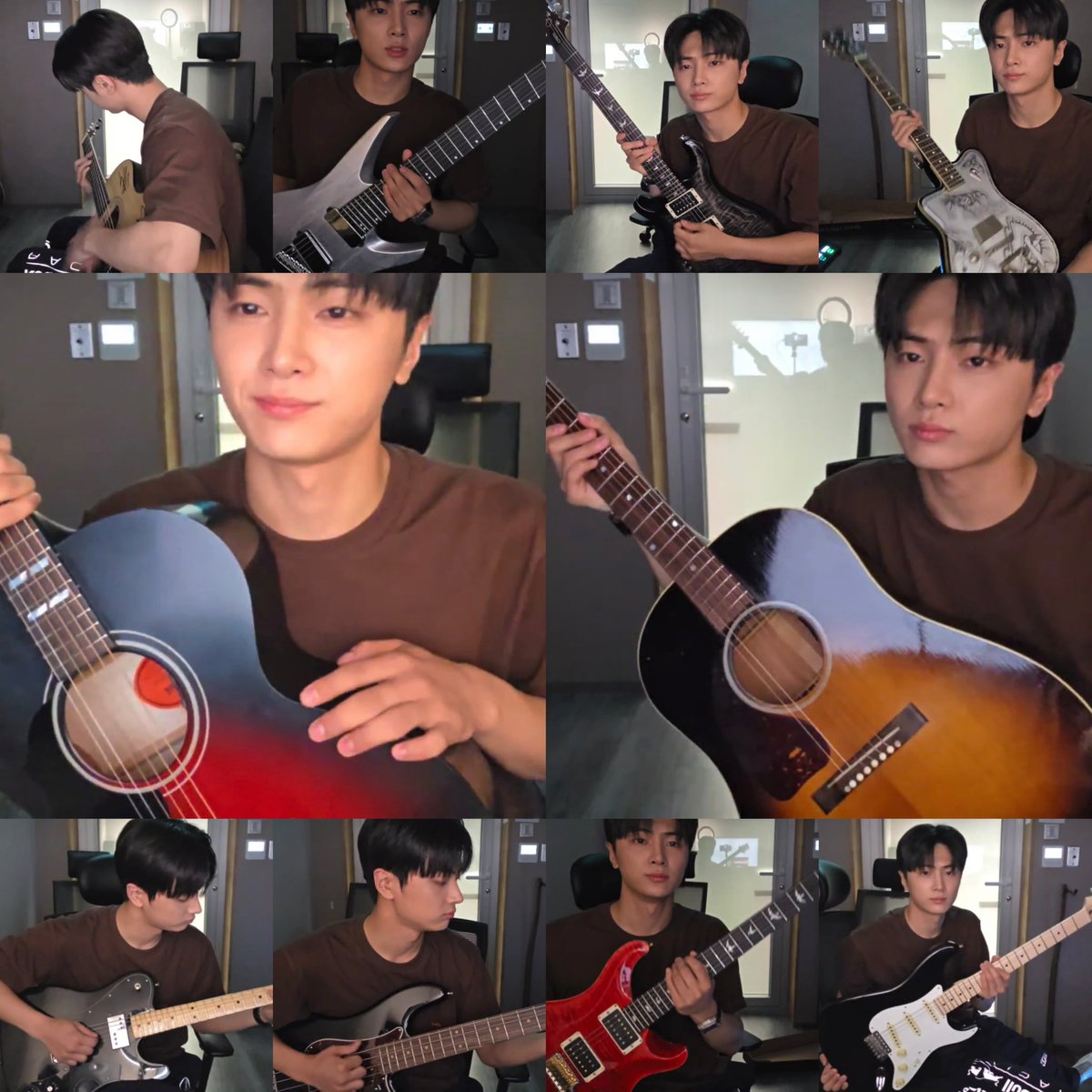 ohgawdjay's tweet photo. A total of 10 guitars were shown today! 🥹🎸✨ https://t.co/3kj8Wkrdi2