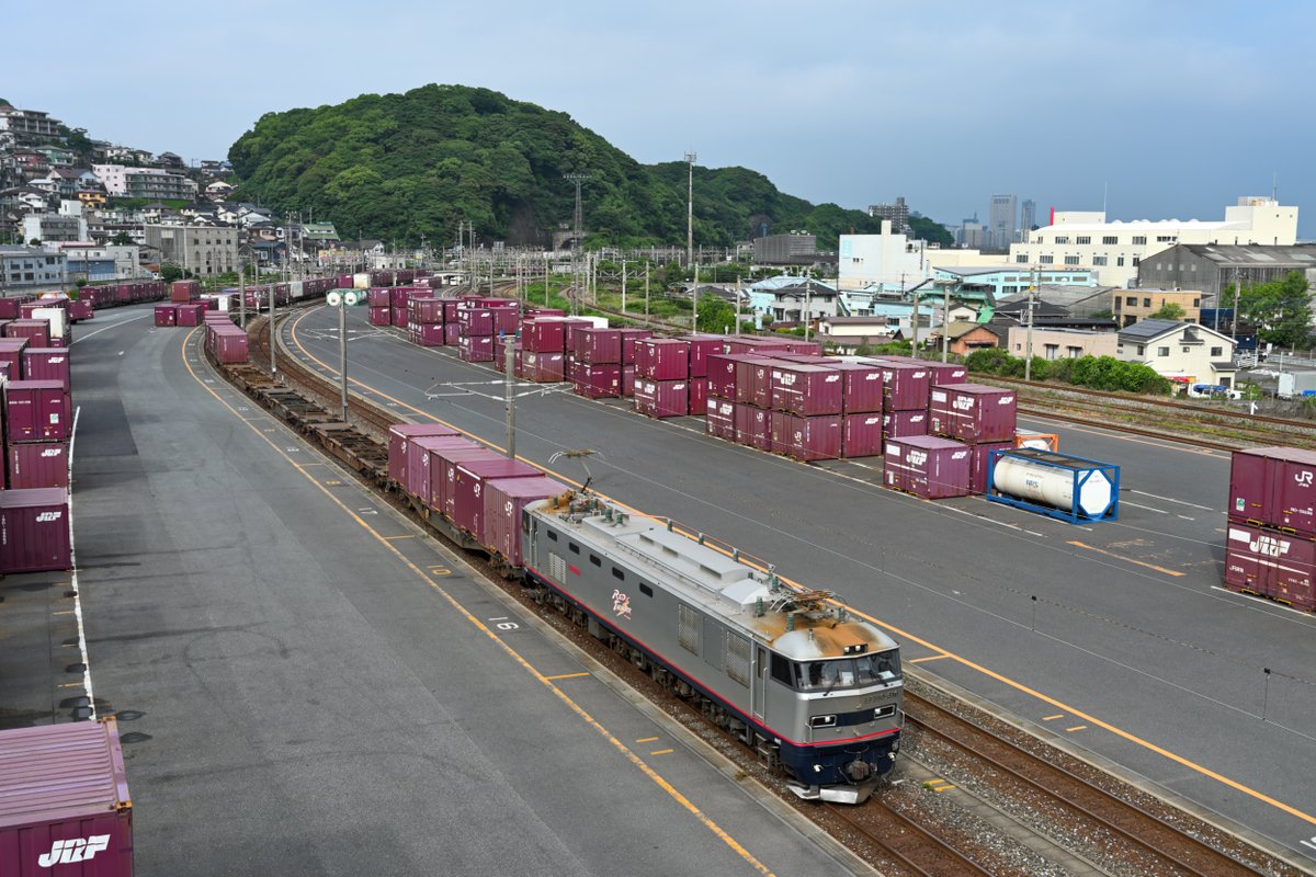 261_1229's tweet photo. 2026/ 6/ 7
鹿児島本線
2080ﾚ EF510-308+ｺｷ
4075ﾚ EF510-302+ｺｷ
1056ﾚ EF510-316+ｺｷ
1063ﾚ EF510-317+ｺｷ
5075ﾚ EF510-310+ｺｷ

長崎本線
4081ﾚ EF510-307+ｺｷ
4083ﾚ EF510-310+ｺｷ

曇り予報で乗り鉄しながらお手軽撮影のつもりがほぼ晴れでした。 https://t.co/kEg22PFP0d