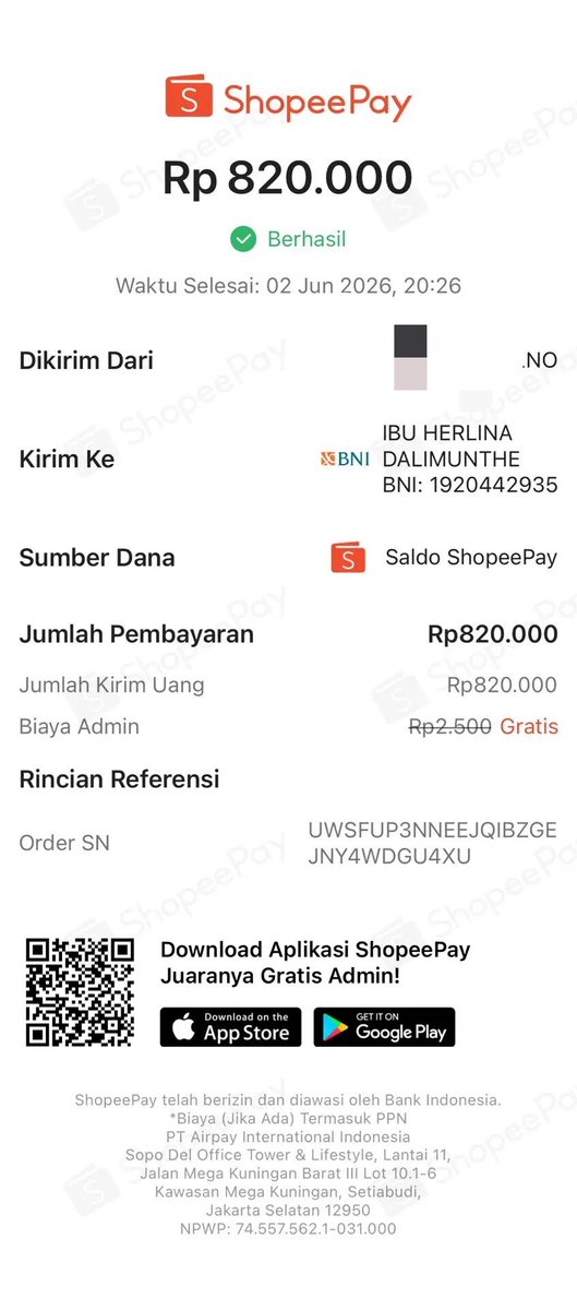 hyreasei's tweet photo. bantu up ya guys, temenku kena scam nih sama dia, total kena tipunya 820k. temenku dia ga main x makanya gatau kalau dia ternyata gitu. vt vt nya si kartika juga udah dihapus hapusin. temenku sama aku diblock sama dia https://t.co/QL1l9cBWv2