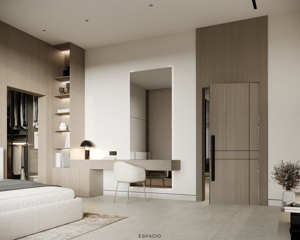 Espaciooae's tweet photo. ✨ Modern Bedroom Design | Minimal Luxury

📍 Contemporary Bedroom Design
📞 UAE: +971558562446
📞 Egypt: +201009729972

#تصميم_داخلي
#غرف_نوم
#ديكور_مودرن
#تصميم_فلل
#InteriorDesignUAE https://t.co/x0PTNKmhCX