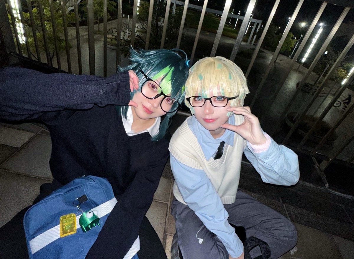 nyoncos's tweet photo. cos 放課後ㄜ”ぶ㌠ 💡 🐝🤣

 #あるコス https://t.co/NOjLSEOmZb